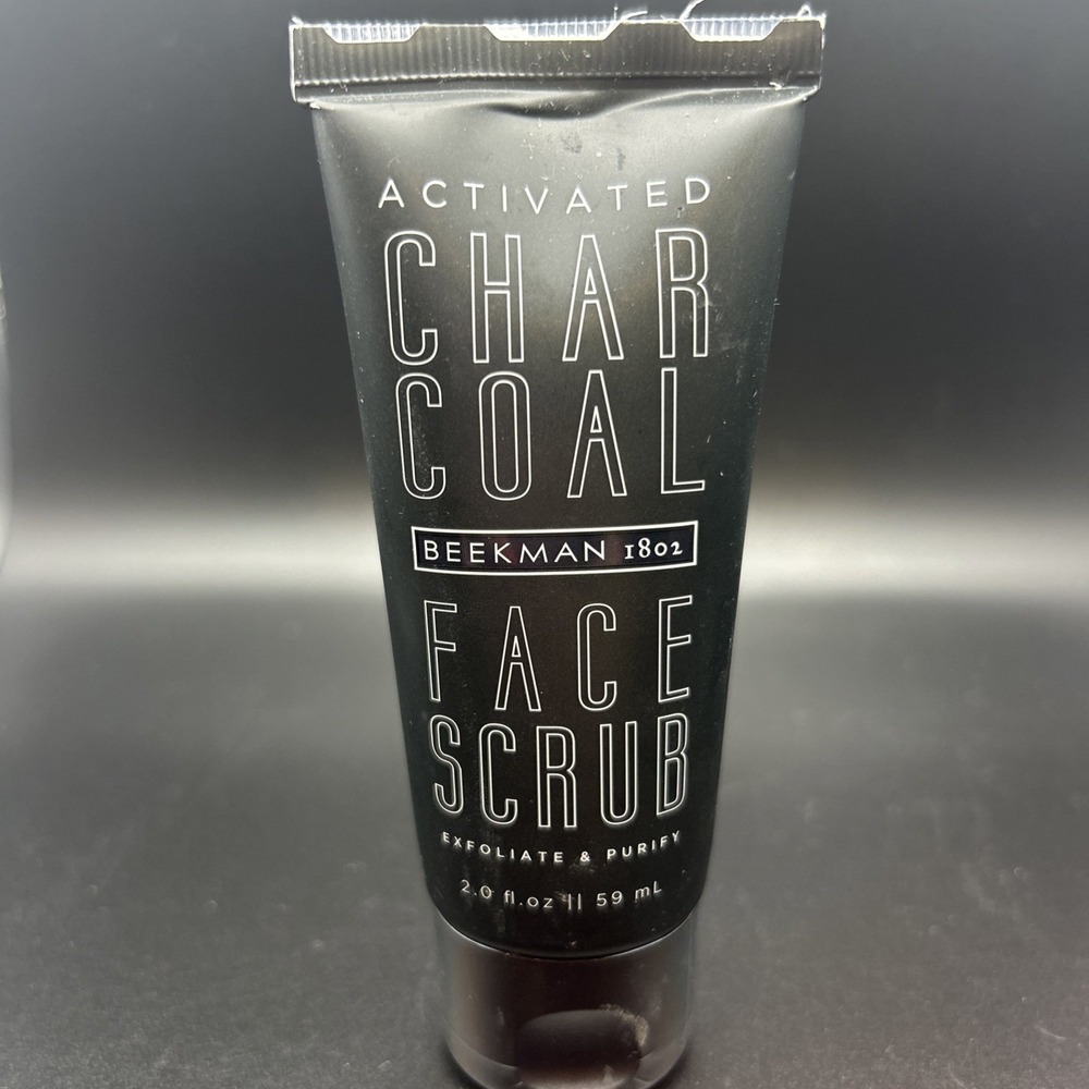 Beekman 1802‎ Anti-Oxidant Activated Charcoal Deep Cleansing Face Scrub 2oz NEW